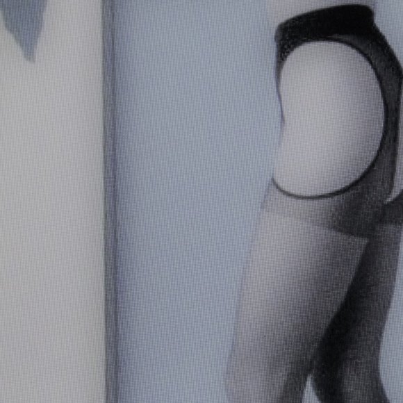 Donald J. Pliner Alta Moda Sheer Black Suspender Tights Style Hose  Size S-M - Picture 7 of 10